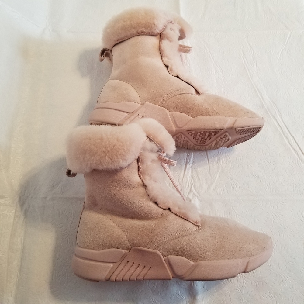 Mark Nason Los Angeles “Apres” Oxford Pink Boots
